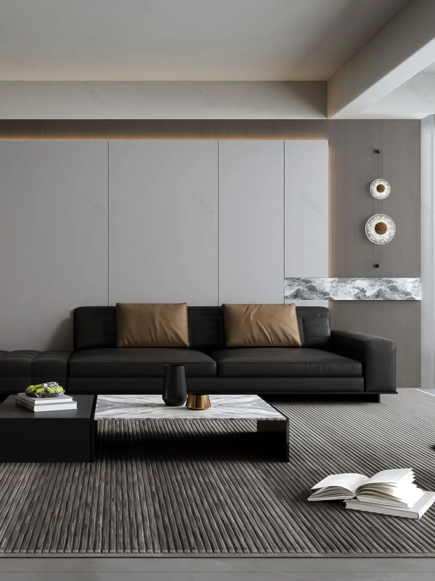 270㎡现代意式 江山印·云玺丨中国阳江丨纵向·空间设计-0