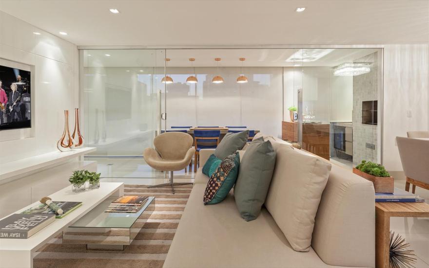 巴西 Carmen Calixto Arquitetura 设计的 Apartamento Holanda,展现温馨住宅魅力-2