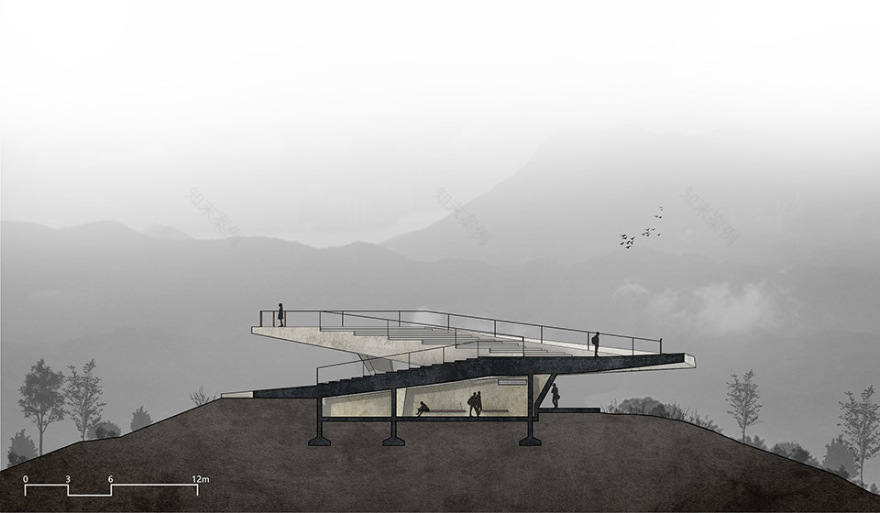 深圳梅沙尖城市看台丨中国深圳丨line+建筑事务所-26