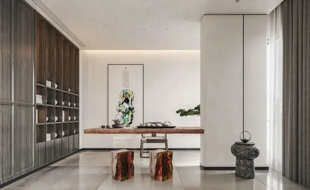 别墅地下室设计丨中国唐山丨业之峰-27