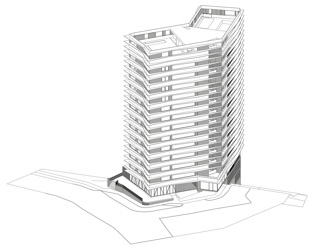 哥伦比亚 Zebrano 公寓楼丨Plan b arquitectos,M+Group-79