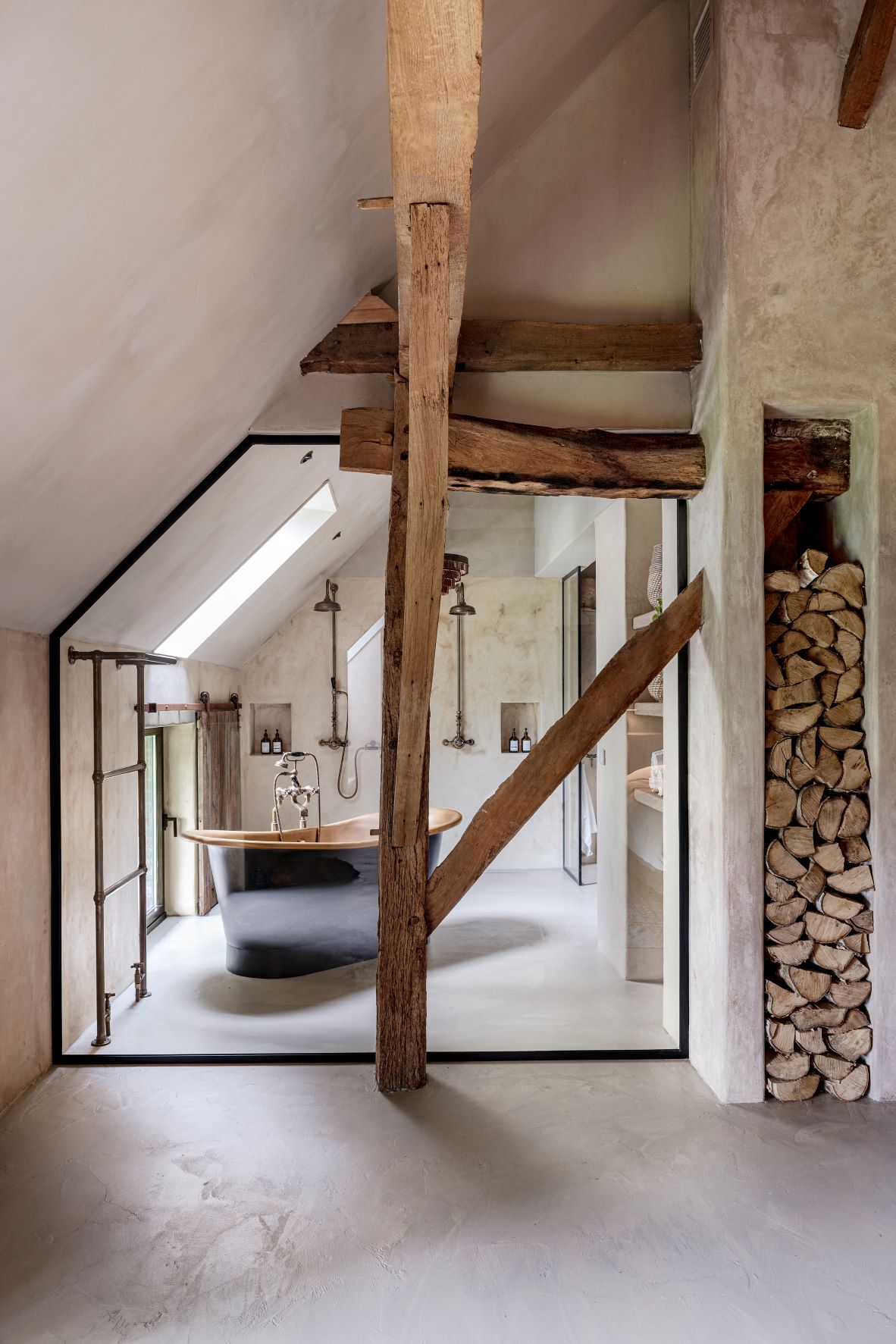 Bohemian badkamer: wabi sabi invloeden-3