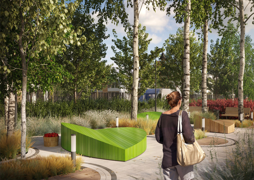 Яблони парк 别墅小区景观设计丨俄罗斯奔萨丨sp architect-24