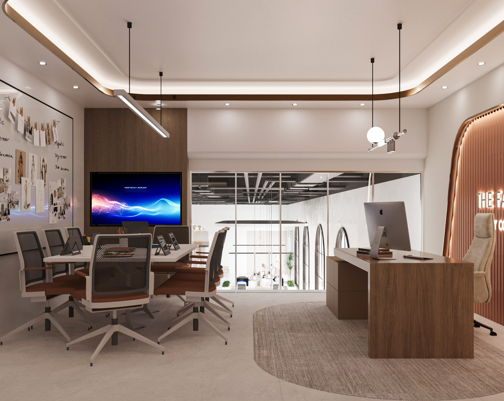 开罗办公室会议空间设计丨埃及开罗-5