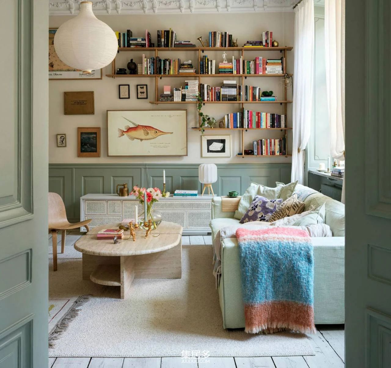 斯德哥尔摩色彩之家丨瑞典斯德哥尔摩丨桑德拉·拜尔和她的丈夫-0