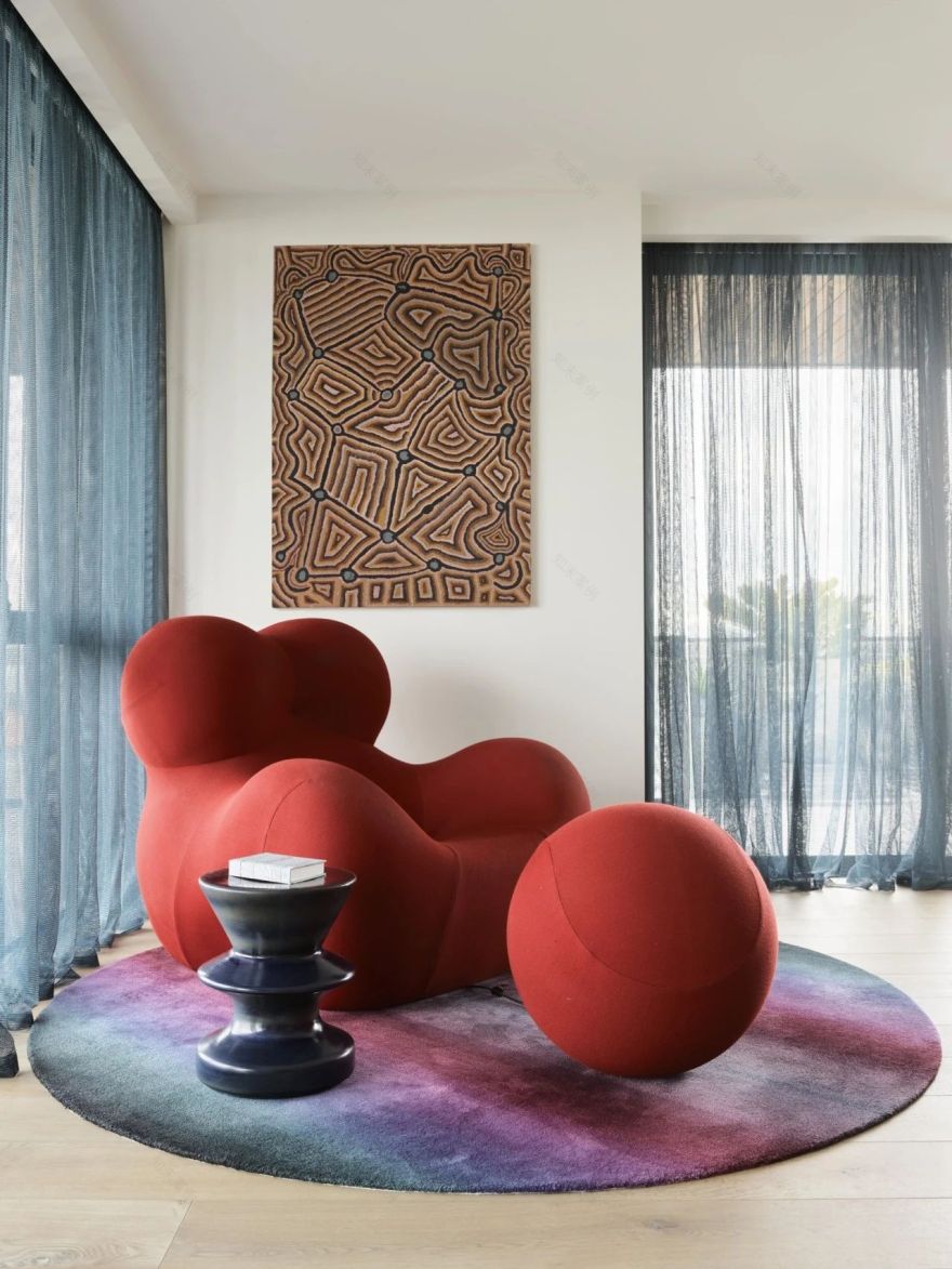 墨尔本港顶层公寓丨澳大利亚墨尔本丨SJB INTERIOR DESIGN-17