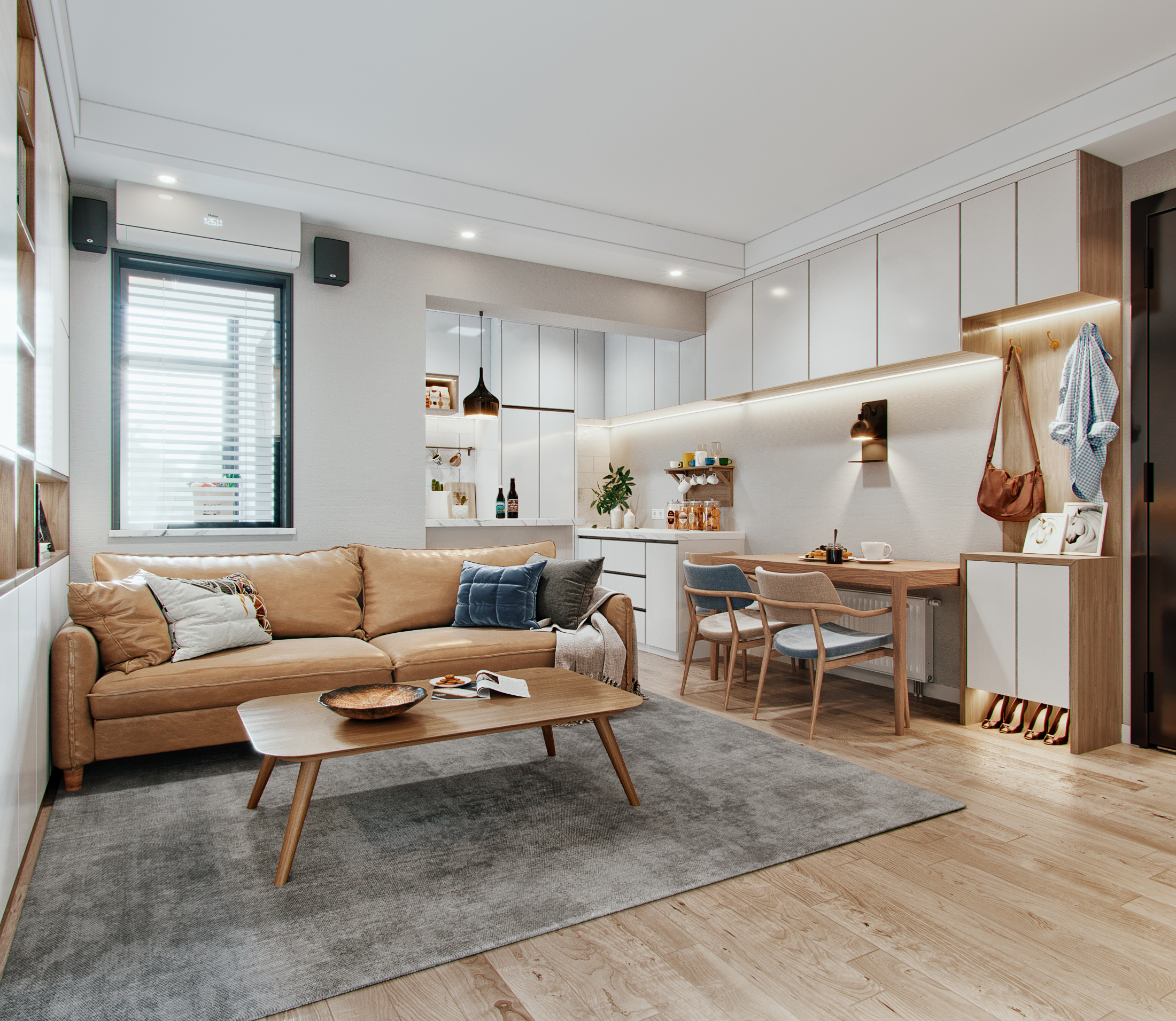 北欧风小户型设计案例解析-1