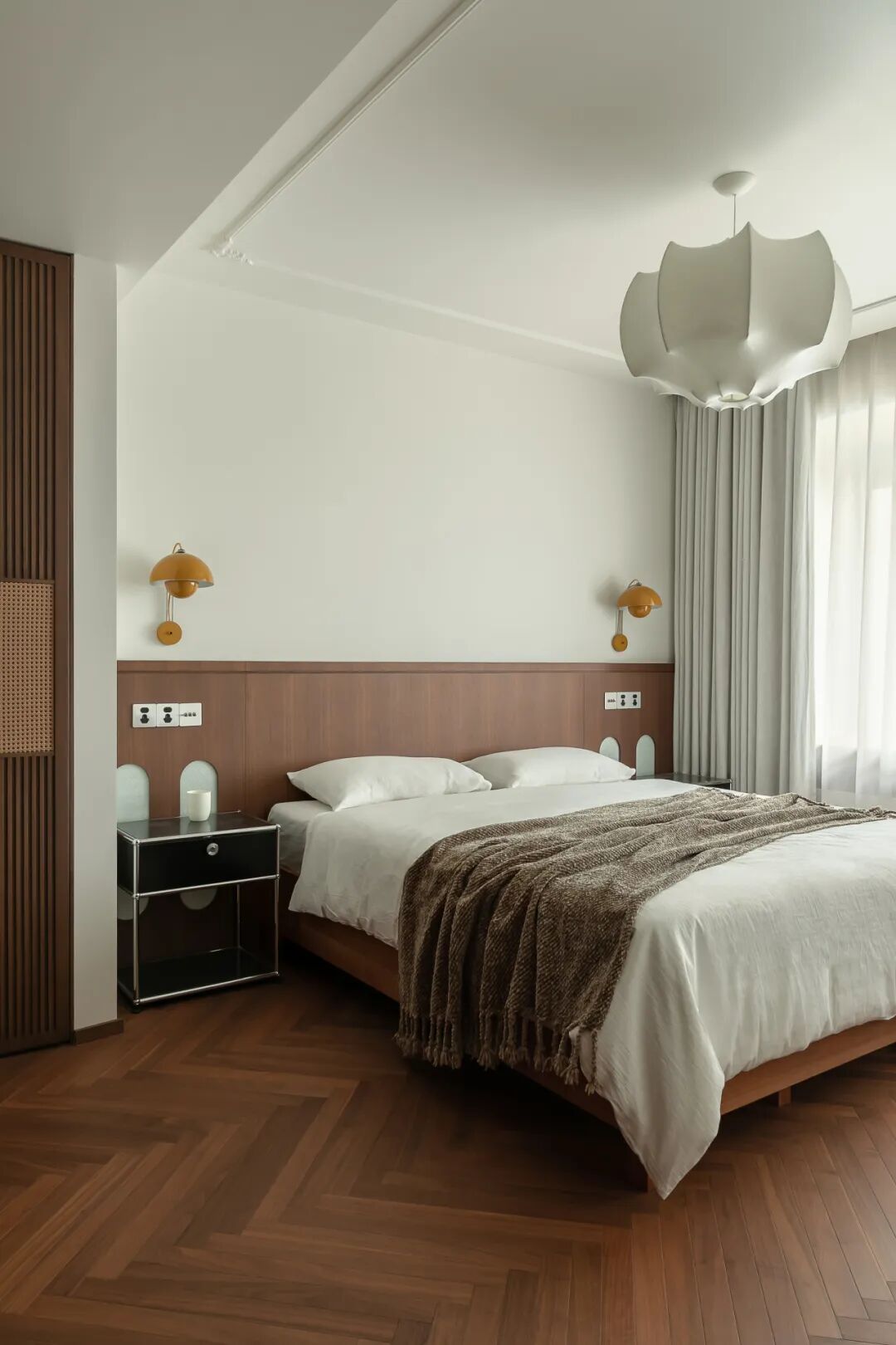 岚一设计｜复古混搭的精装房改造-35