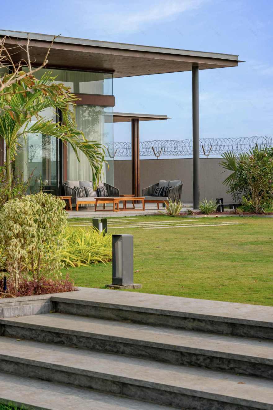 HPA 设计的 Ahmedabad 住宅丨印度丨Hiren Patel Architects-26