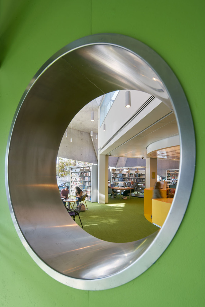 WORKac 设计全新皇后区图书馆,绿色屋顶连接花园循环-61