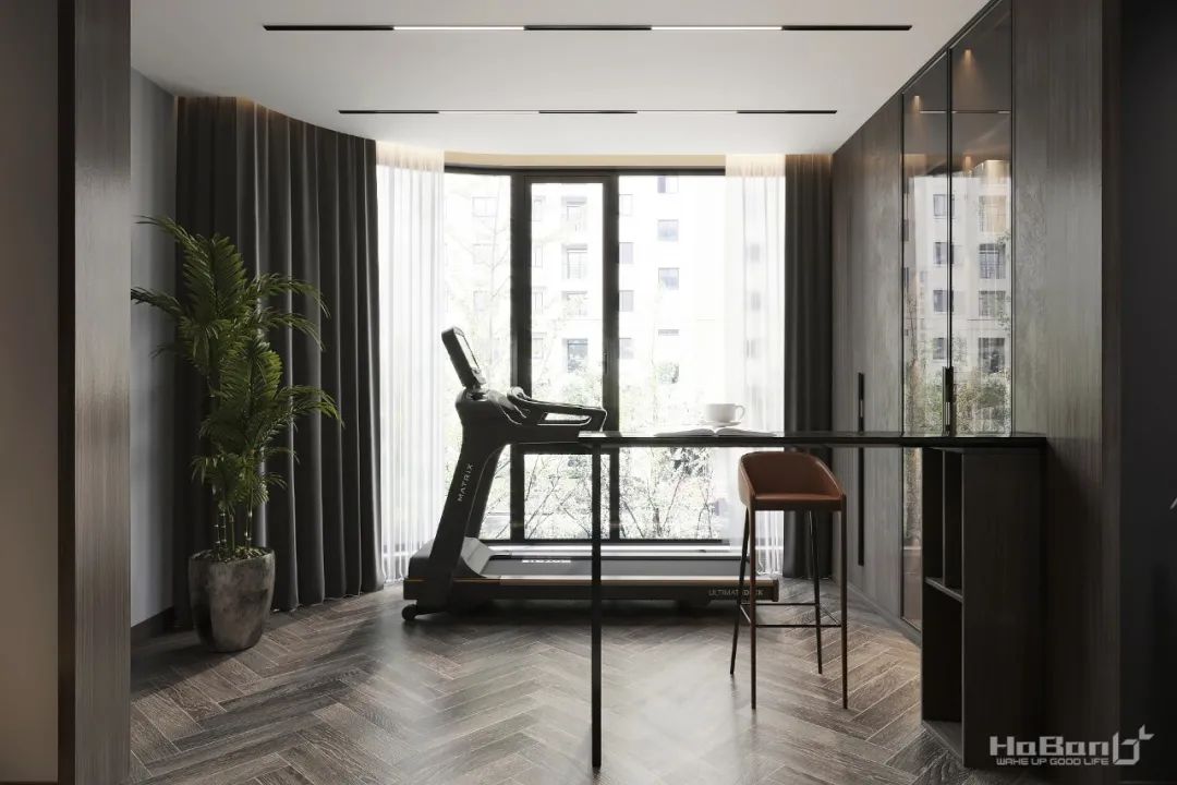 城南名著 127㎡现代黑白空间，藏家的精致生活-26