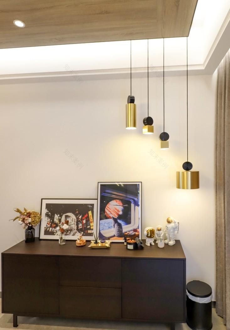 广州轻奢北欧风大户型设计,多元素空间利用-75