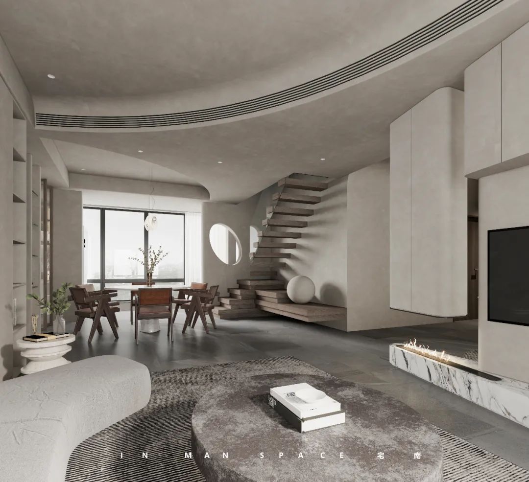 宅男空间设计 | 紫金学府,温馨现代的线性美-20