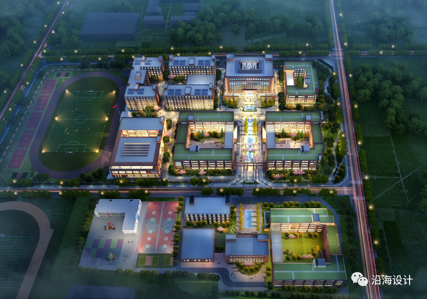 青岛即墨培文高级中学丨中国青岛丨青岛沿海建筑设计有限公司-1