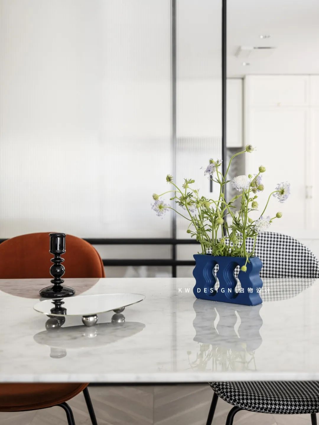 现代轻奢法式家居设计丨启物设计-0