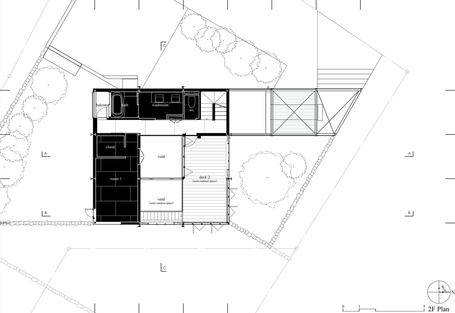 山石武喜打造简约钢构住宅 融入环境与自然共生-57