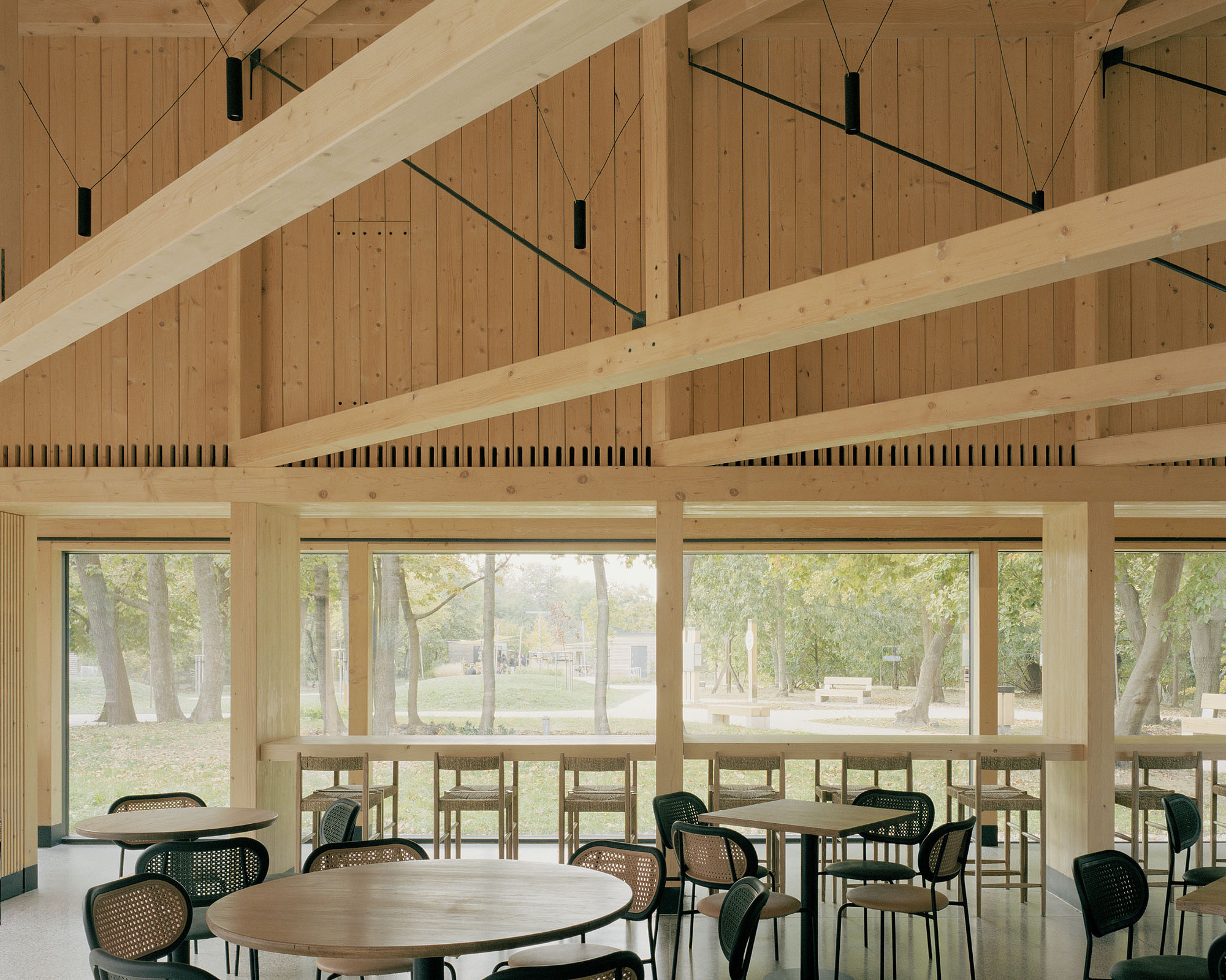 Normafa Ski House 室内设计丨匈牙利布达佩斯丨Hetedik Müterem,Studio Konstella-26