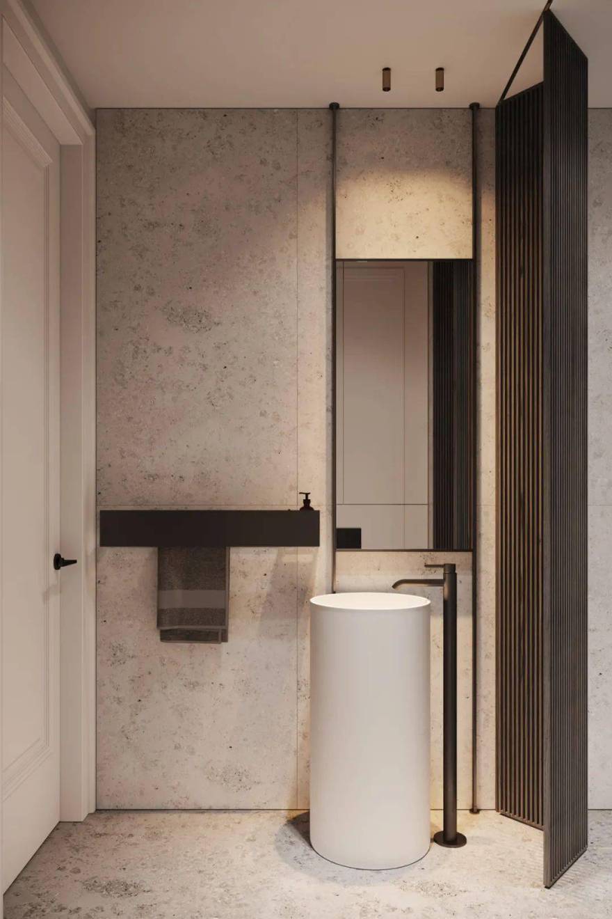 极简留白,诗意空间 · 现代高级住宅设计丨某某设计师-38