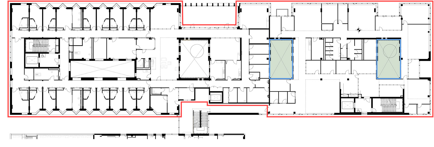 英国Springfield大学医院丨C.F. Møller Architects-38