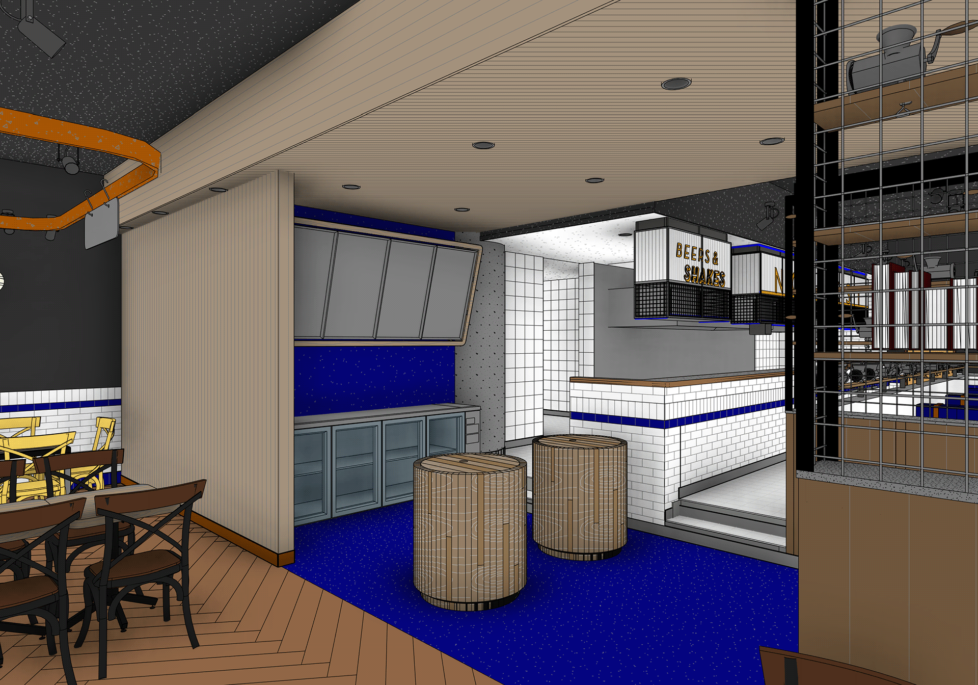 Ribs & Burgers · Bella Vista 餐厅设计丨澳大利亚新南威尔士丨Design Partnership Australia-91