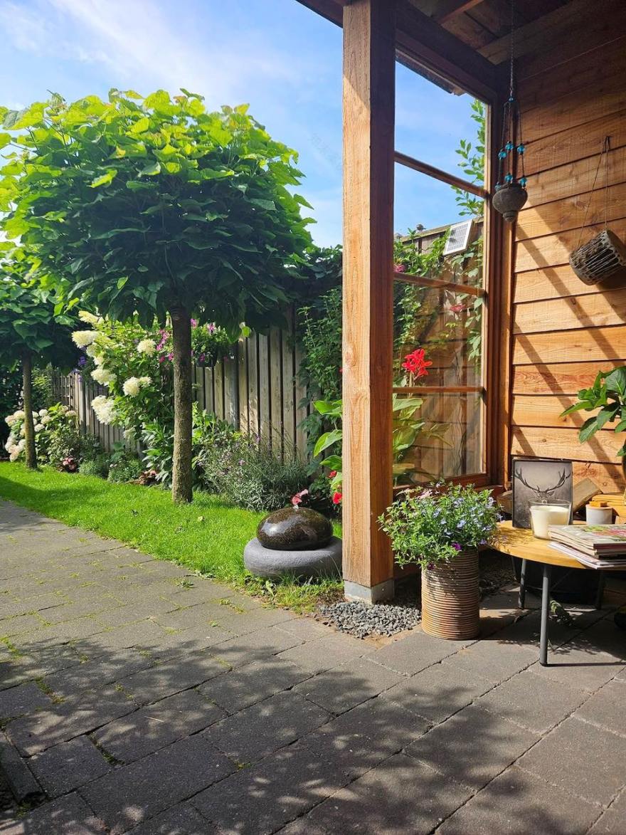 Margreet的带露台小花园丨荷兰阿森-15