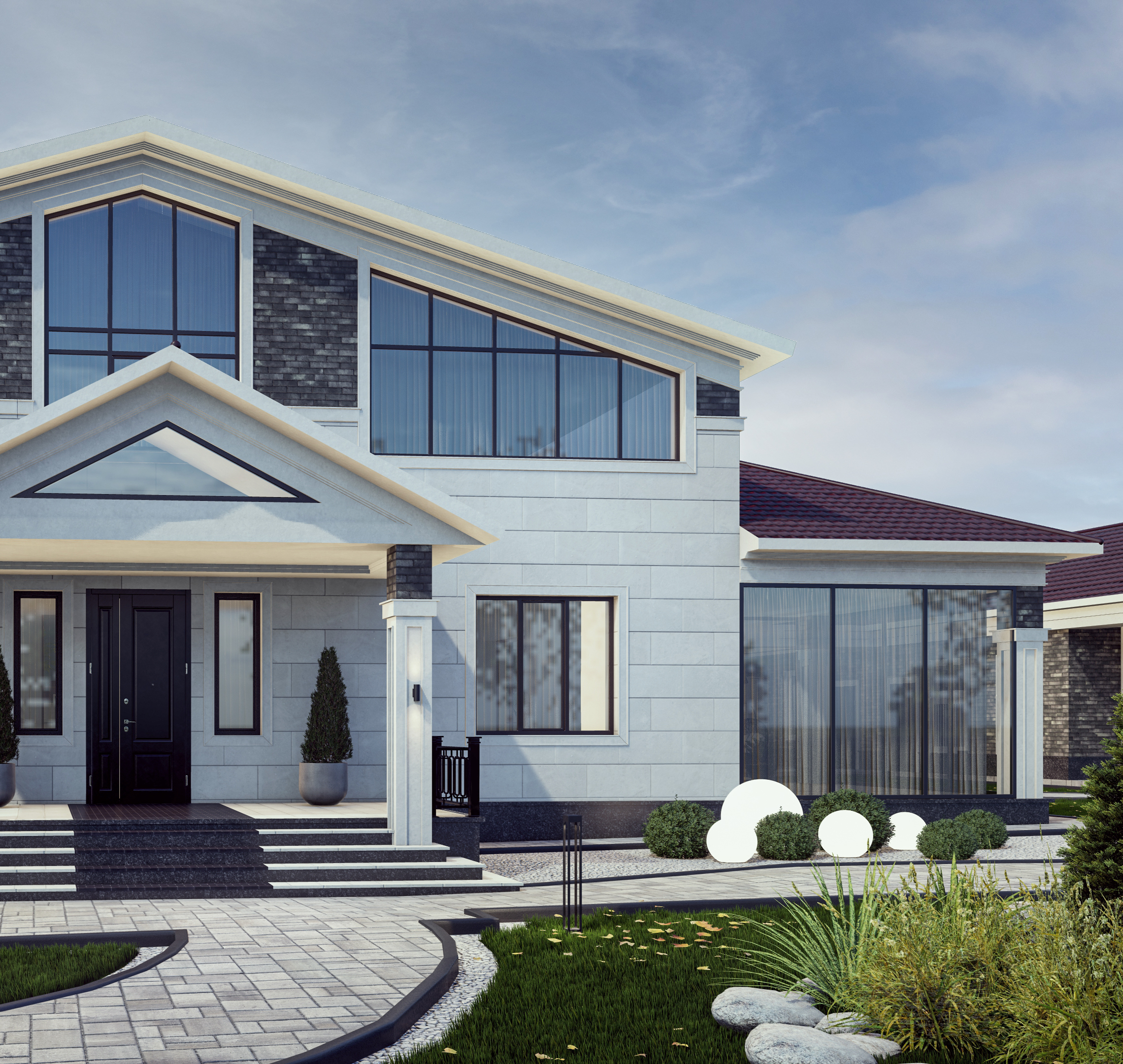 Фасад мансардный-5