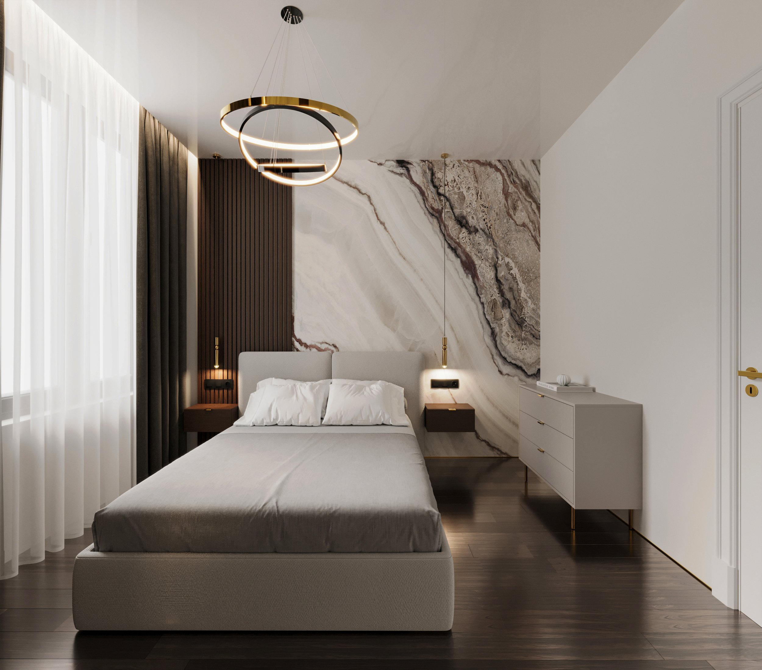 Однокомнатная квартира под сдачу 40кв м-12