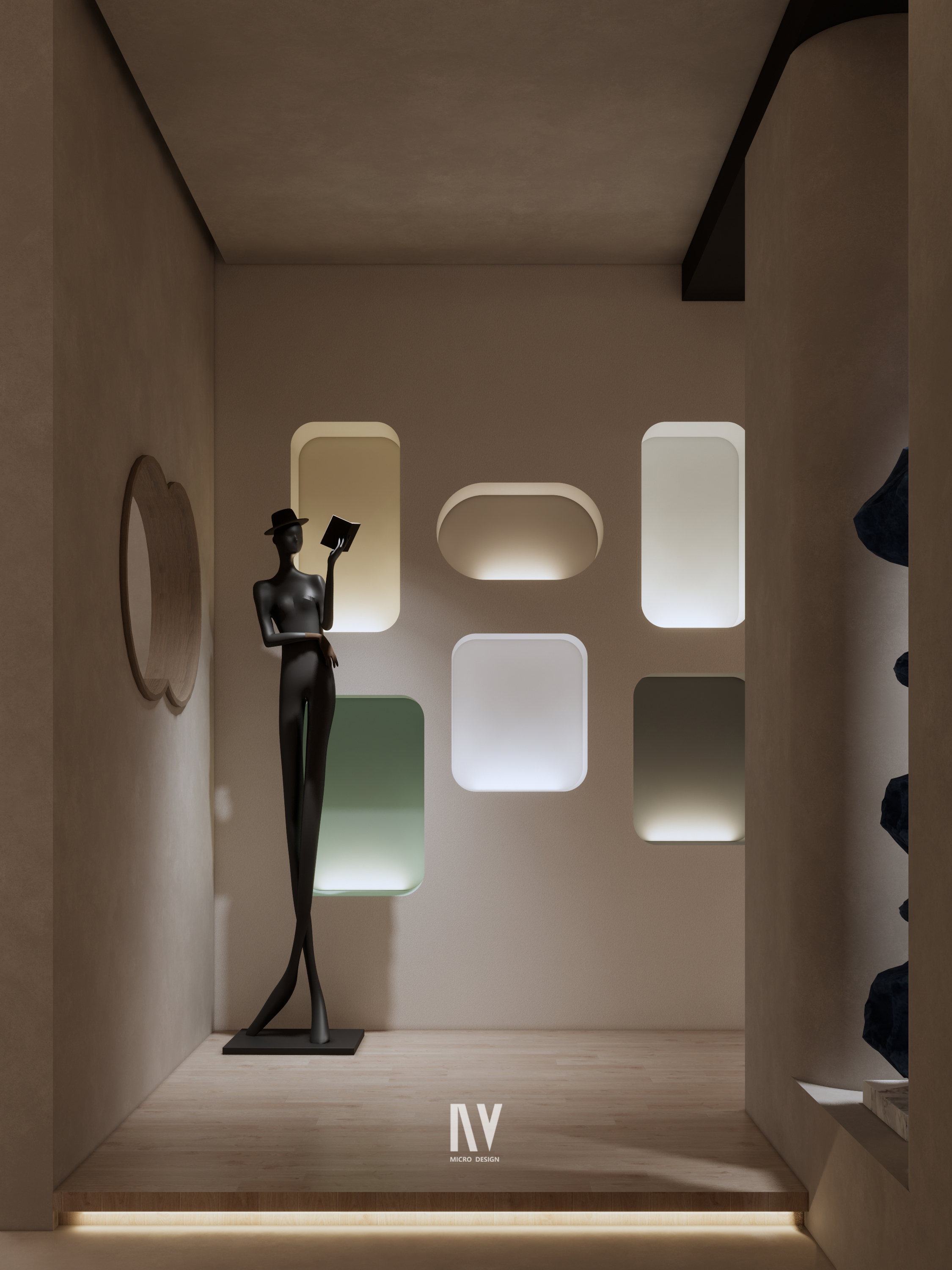 JIDIA 涂料展厅丨中国南京丨MICRO STUDIO-17