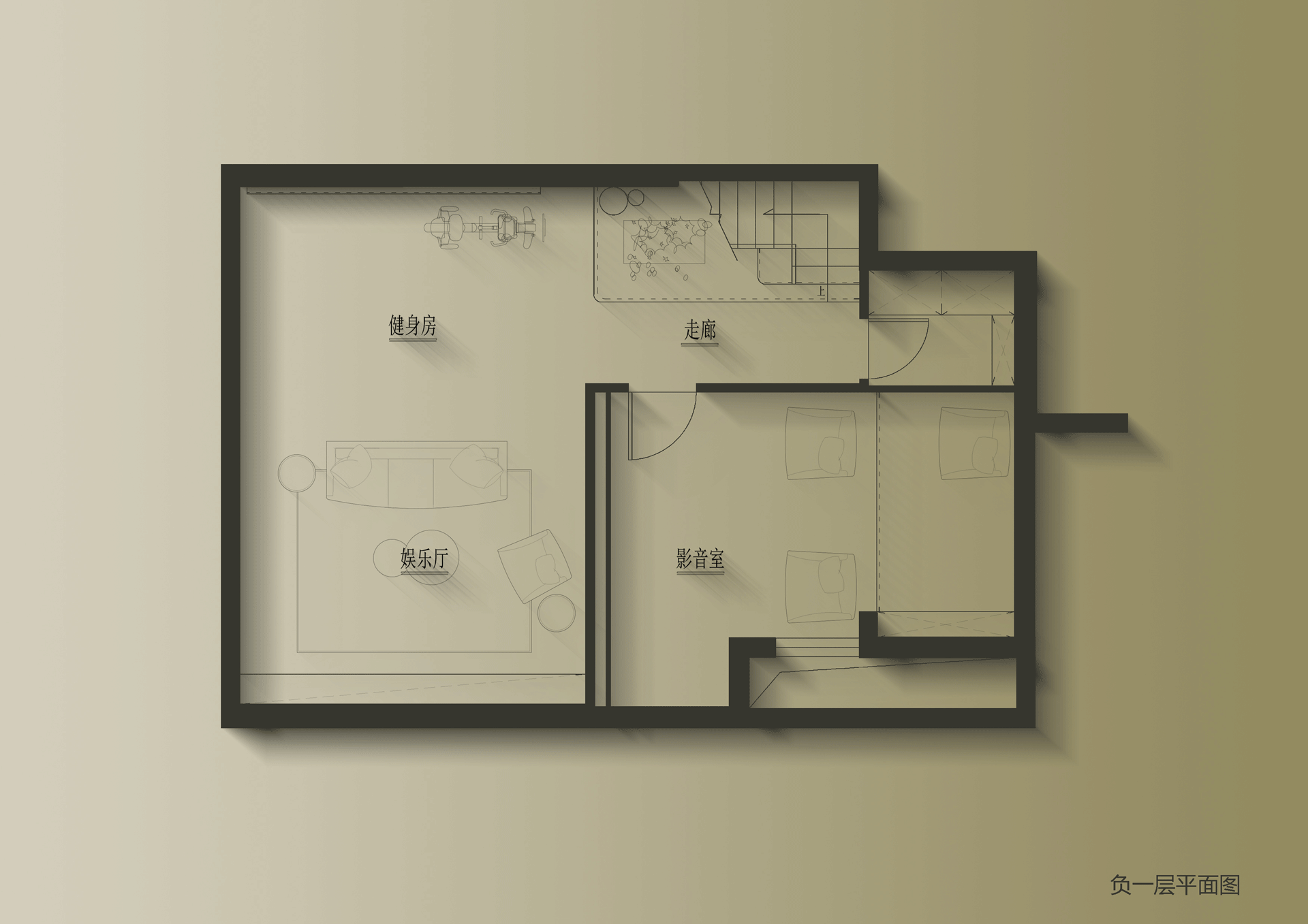 天府新区复式精装房改造丨中国成都-91