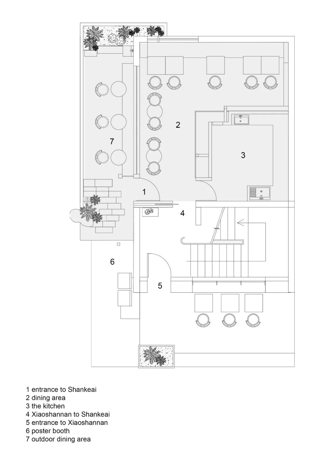 山可爱饮食店丨中国南京丨南京拙木空间设计-46