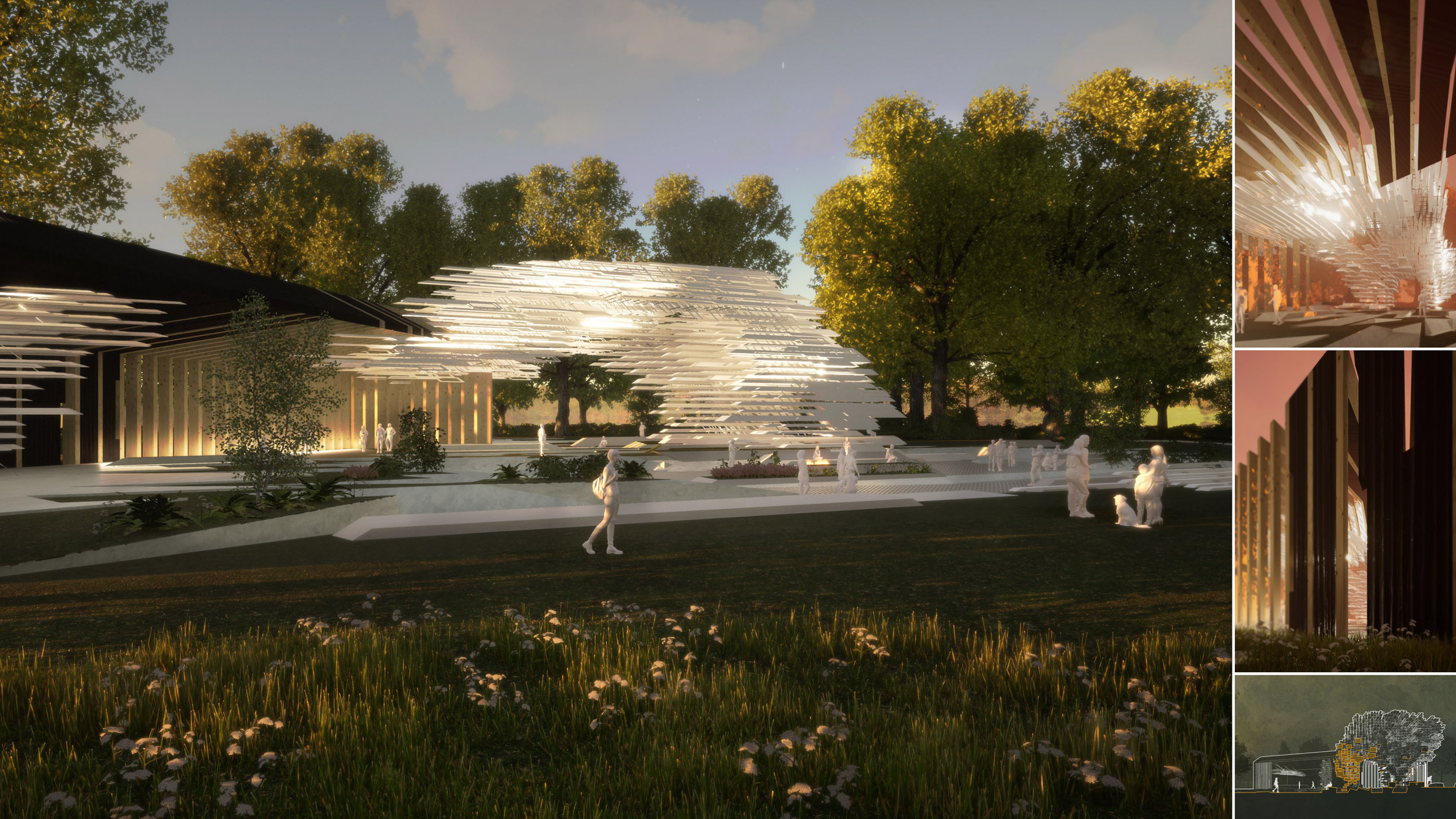 肯塔基州农场多功能活动亭设计-40