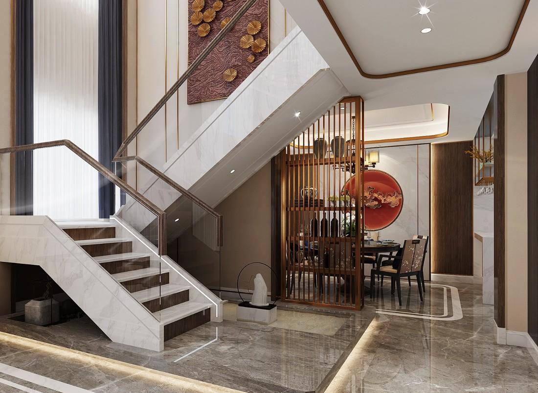 华灯初上 | 挑高客厅的现代设计魅力-4