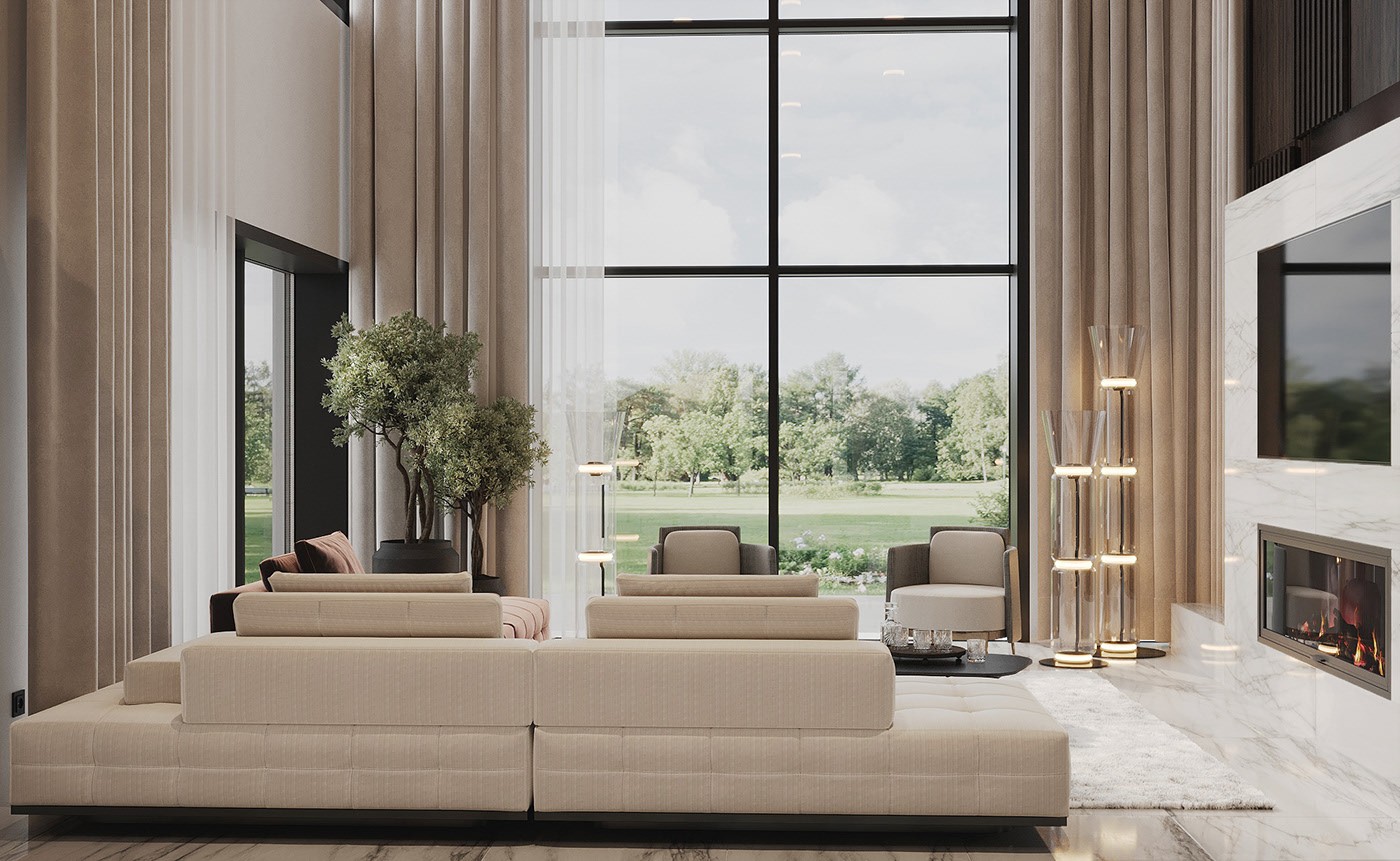 Olena Shcherbinina 设计 私人住宅-3