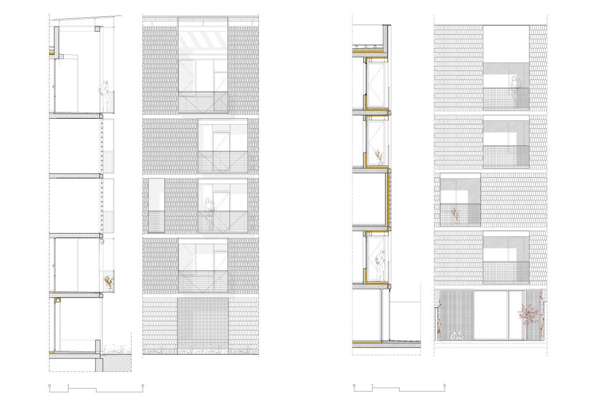 巴塞罗那 Bon Pastor 社区 54 户社会住房丨西班牙巴塞罗那-22