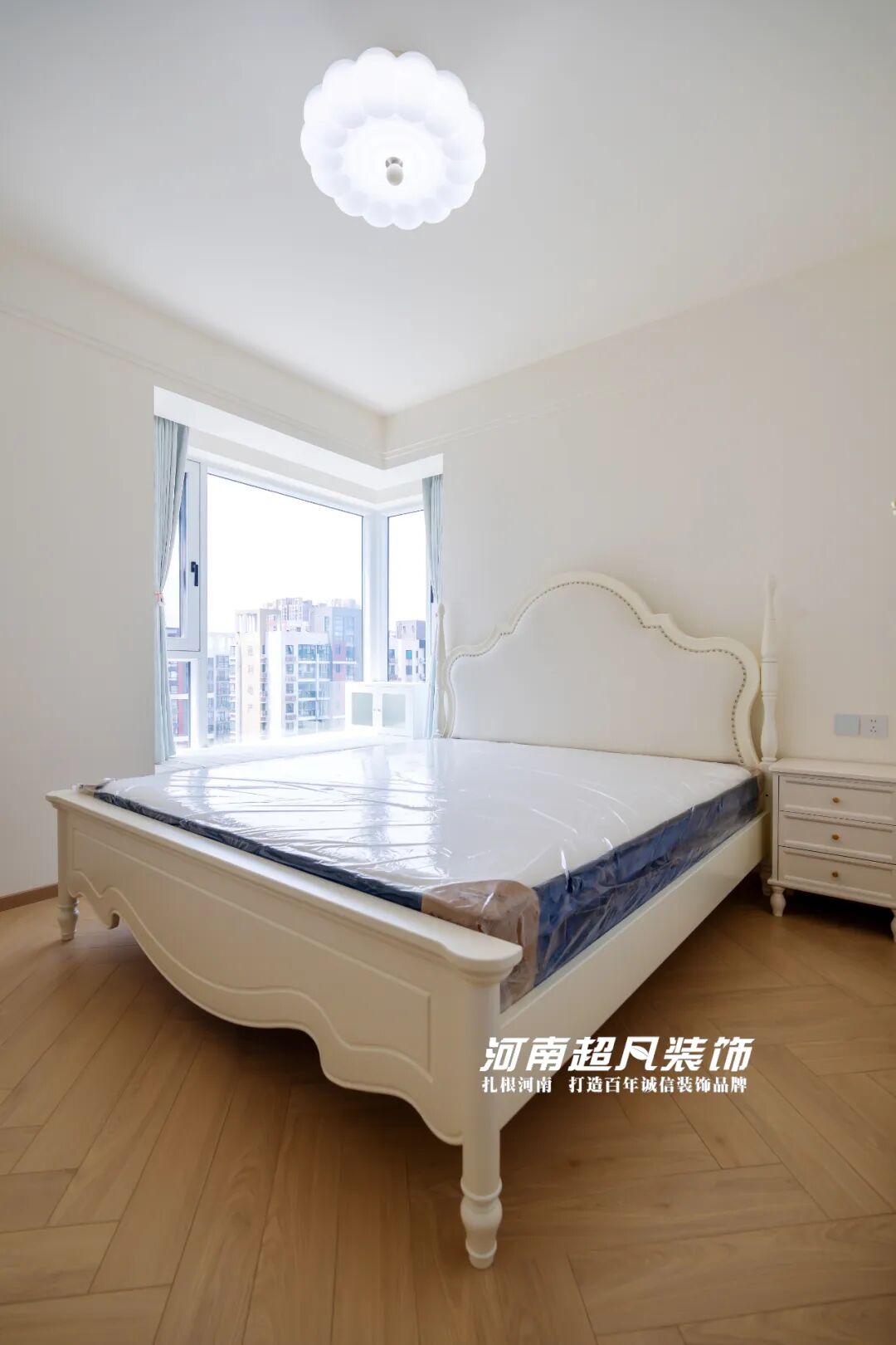 完工首发丨金水区美盛教育港湾，98平轻法式风格，把浪漫装进新家-115