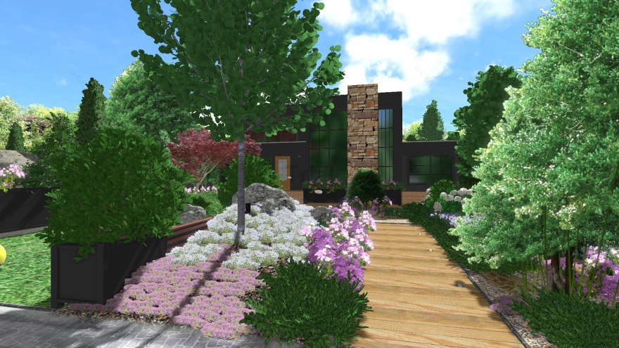 私人花园“现代 丘岗”设计项目丨俄罗斯圣彼得堡-14