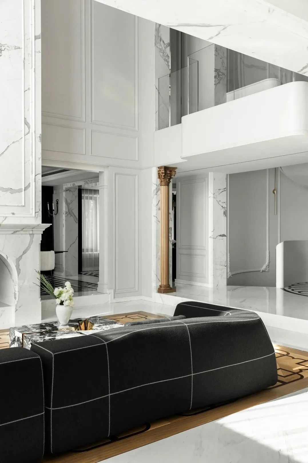 现代法式华居丨中国北京丨清美空间设计-44