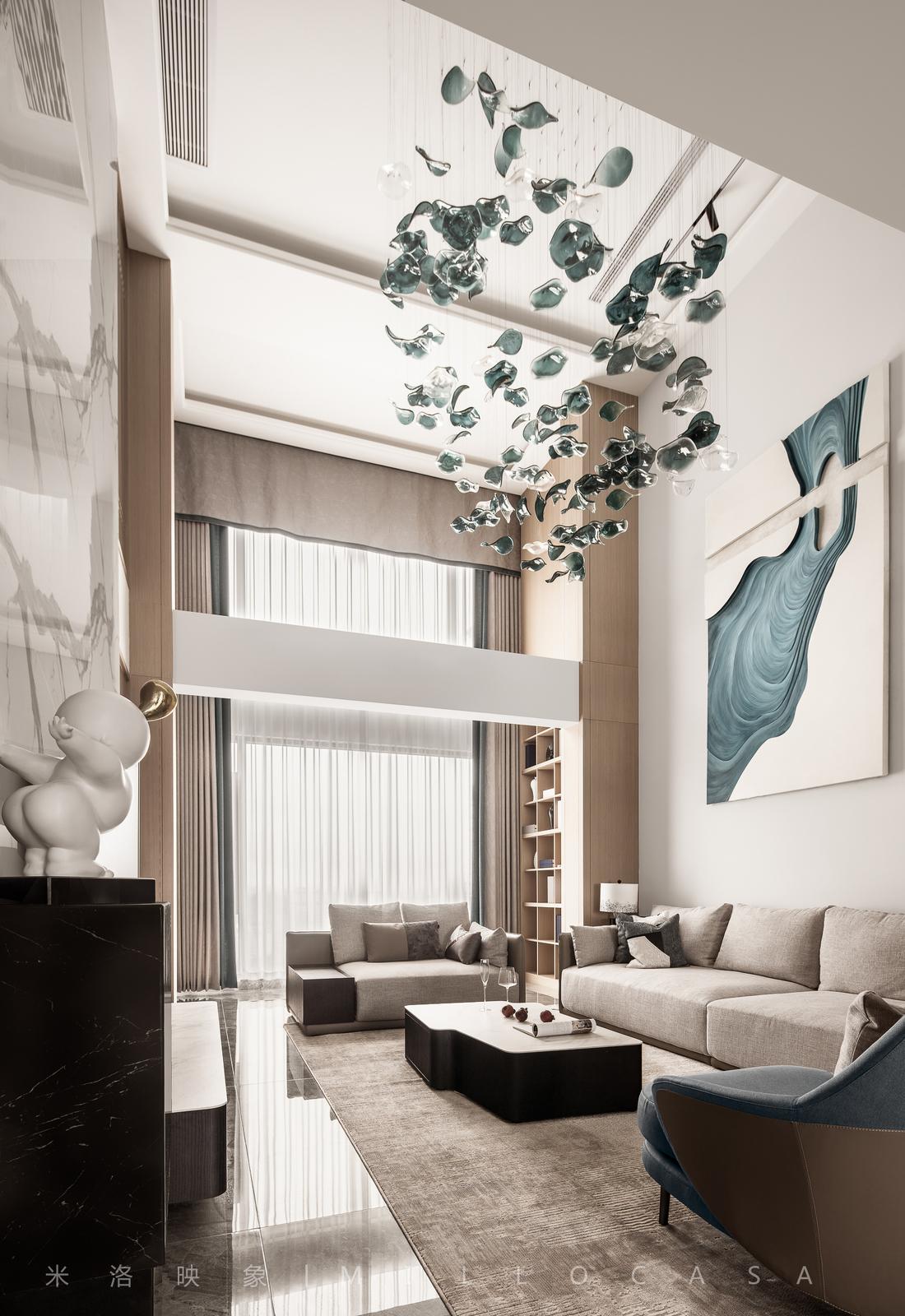 水岸豪庭复式大宅丨中国郴州丨米洛映象,三维雅筑-33