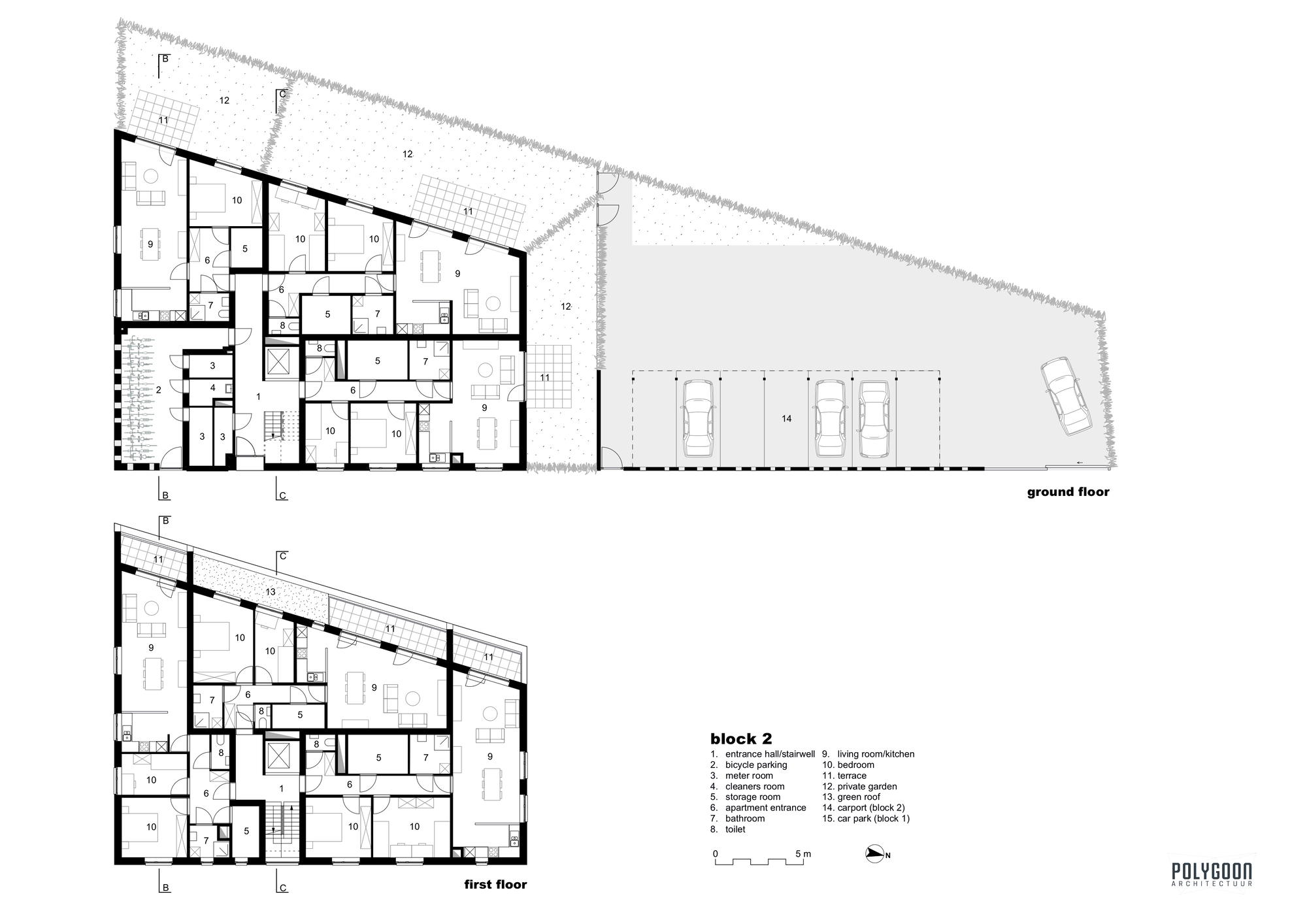 社会与堆积式生活丨比利时丨POLYGOON Architectuur-48