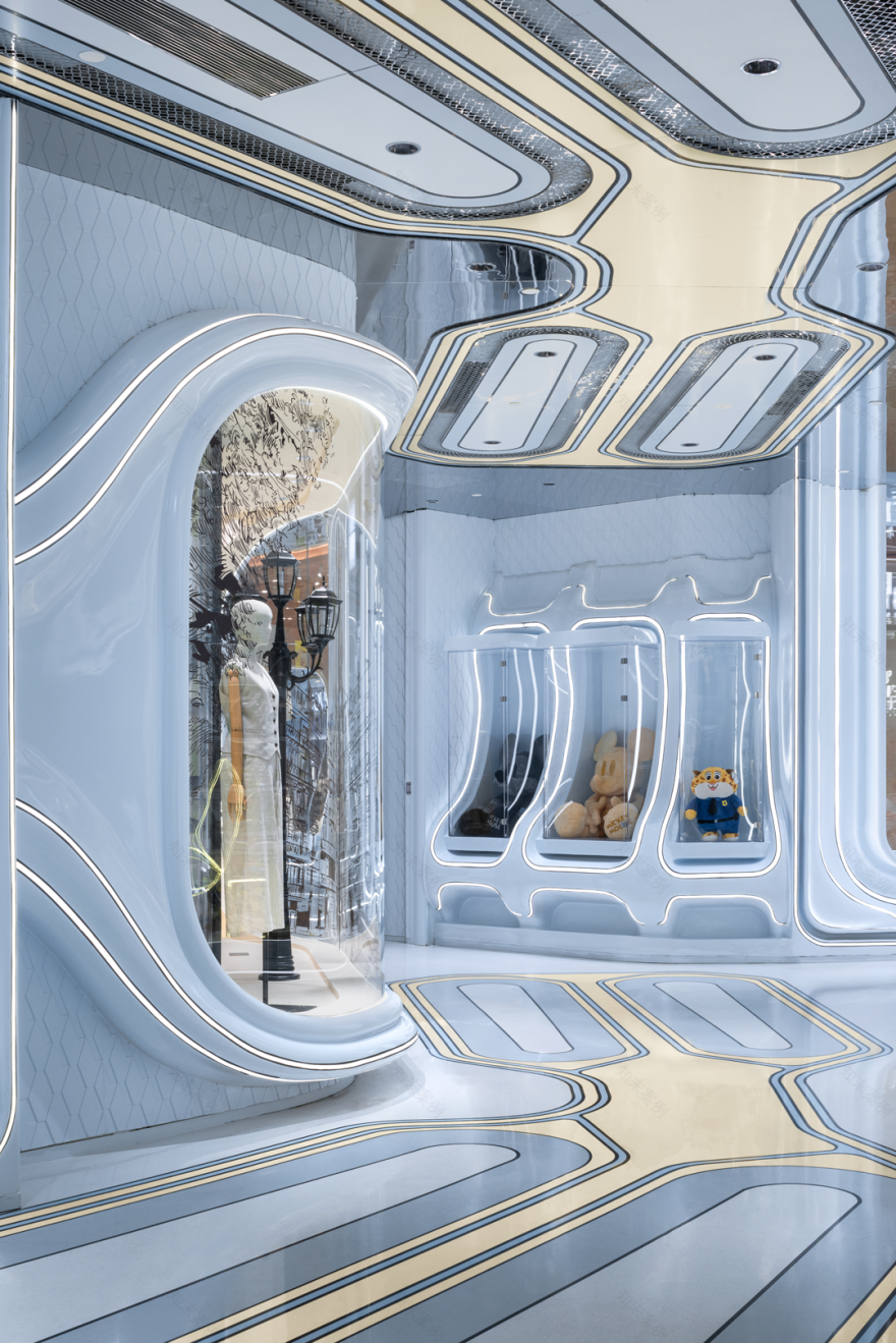 德基广场二期四层艺术商业市集丨中国南京丨唯想国际X+Living-18