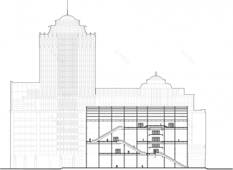 同济·原作设计工作室丨商业综合体丨第一百货商业中心六合路商业街,上海-45