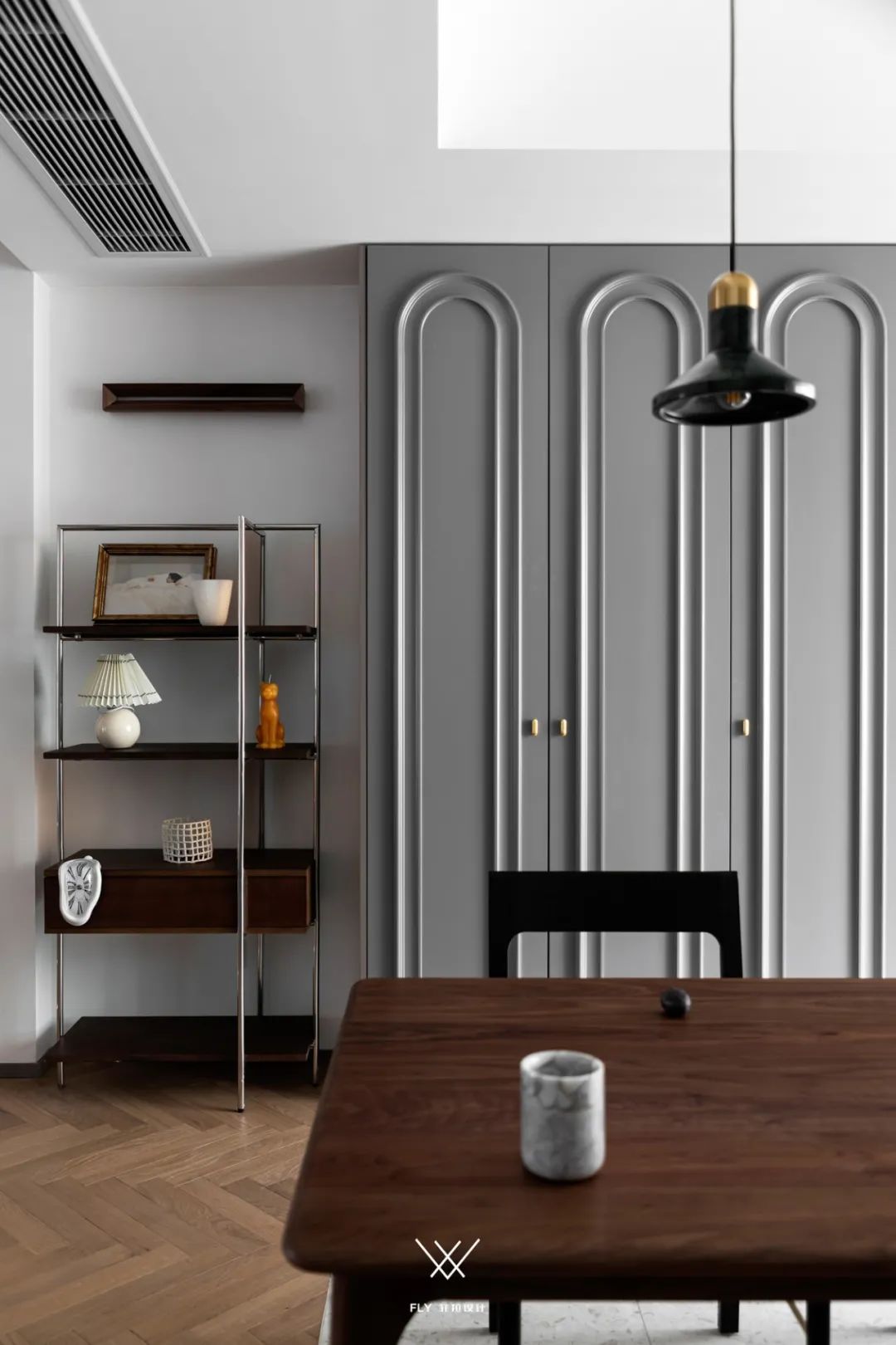 小资情调的北美黑胡桃之家丨菲拉设计-36