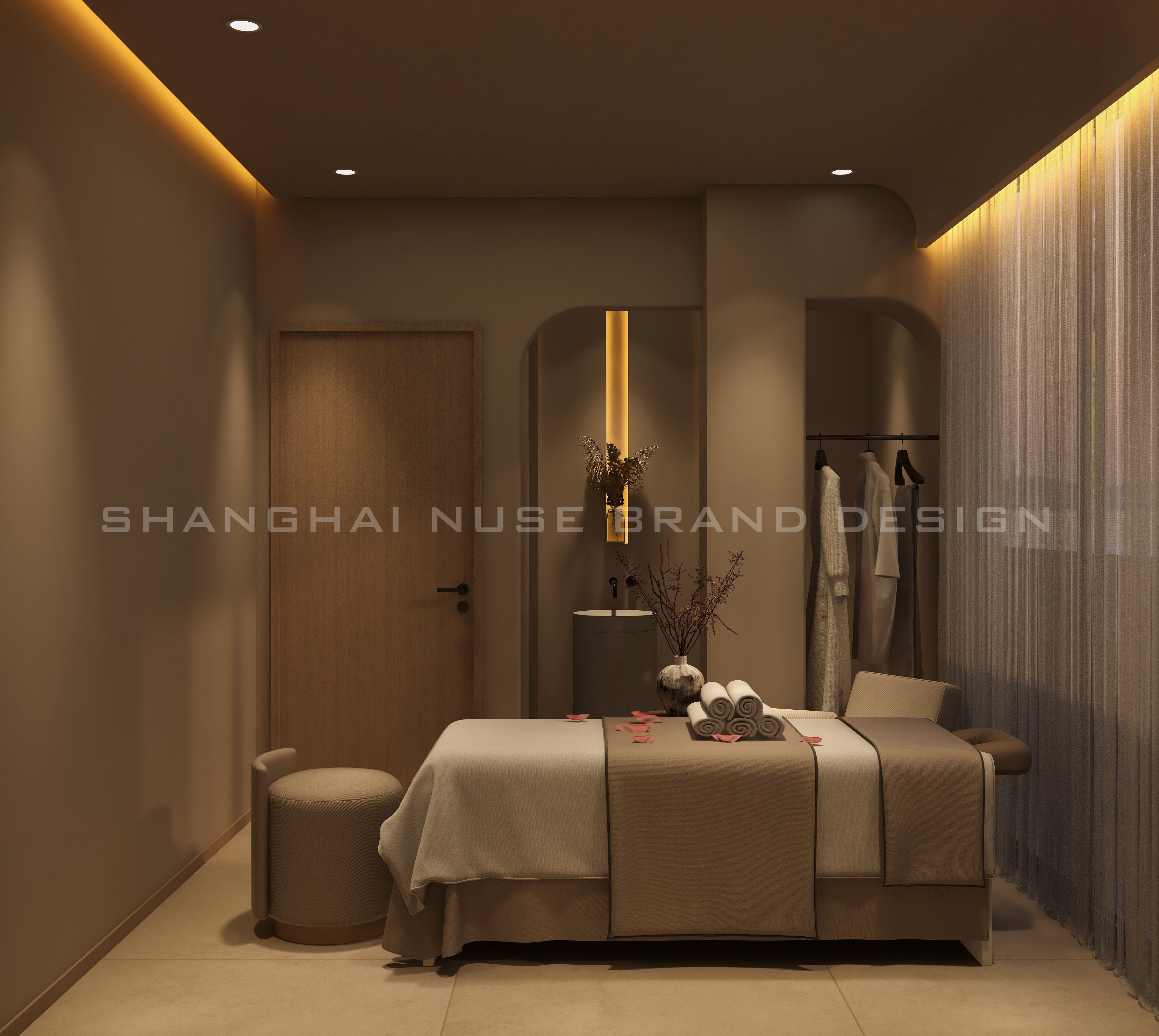 一曲禅意,半盏柔光 · 疗愈 SPA 空间设计丨木村空间设计有限公司-42