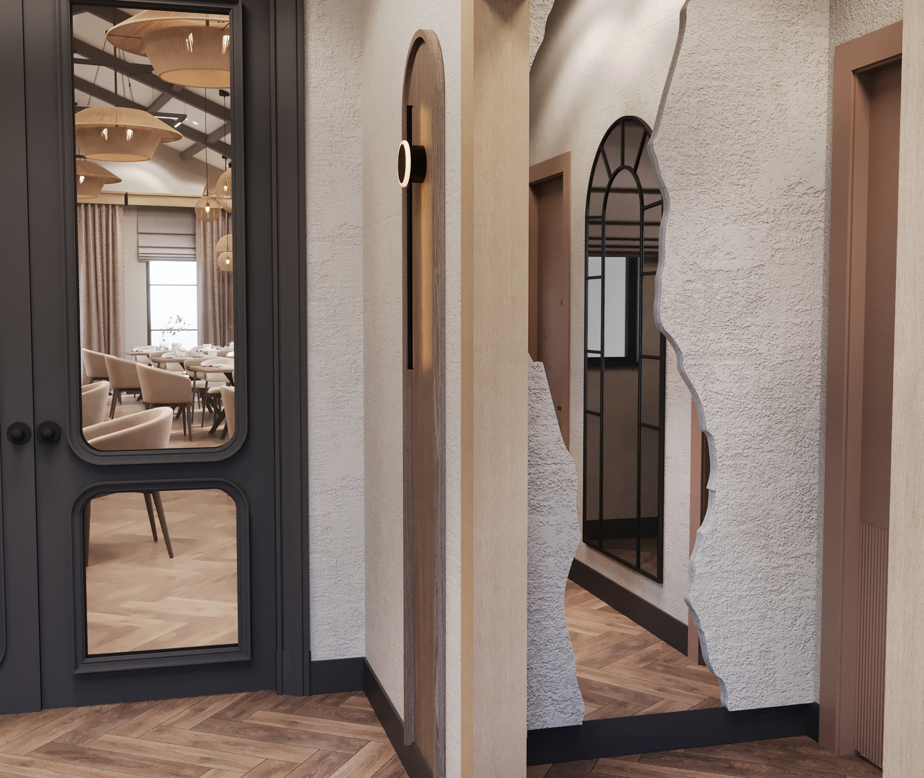 160平方米餐厅室内设计丨亚美尼亚丨Design_14,Narek Azaryan-32