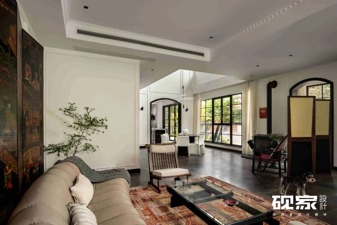 砚家实景|紫云台450㎡别墅·艺术奇遇轻盈安居-46