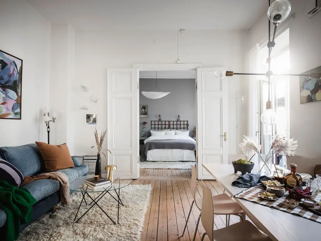 1898 年瑞典建筑的宁静城市公寓-4