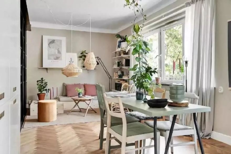 森系公寓 | 绿植与原木的完美融合-27