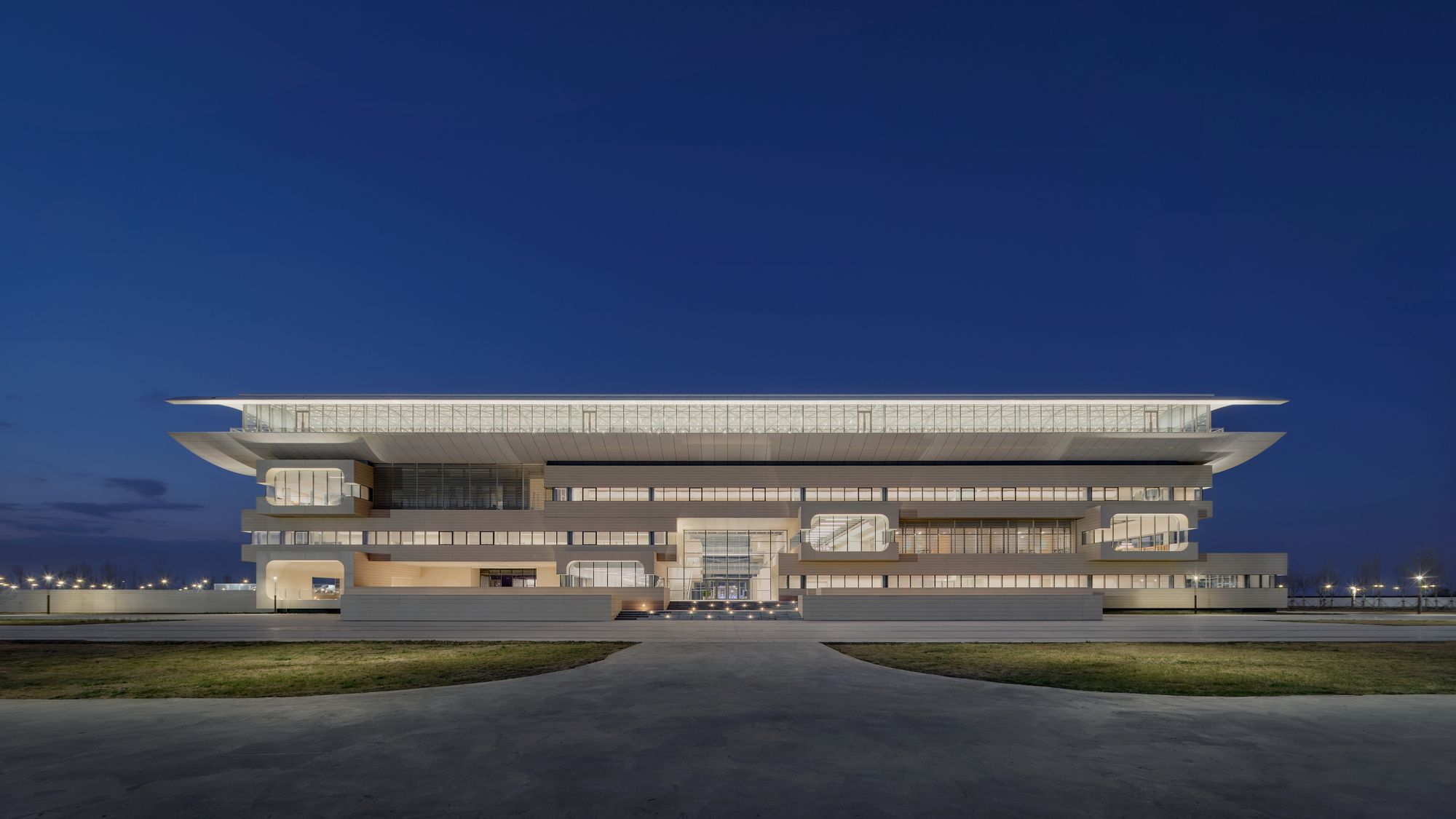 LIBRARY AND SCHOOL GATE OF CAUC | TJAD ORIGINAL DESIGN STUDIO - ARCH2O-15