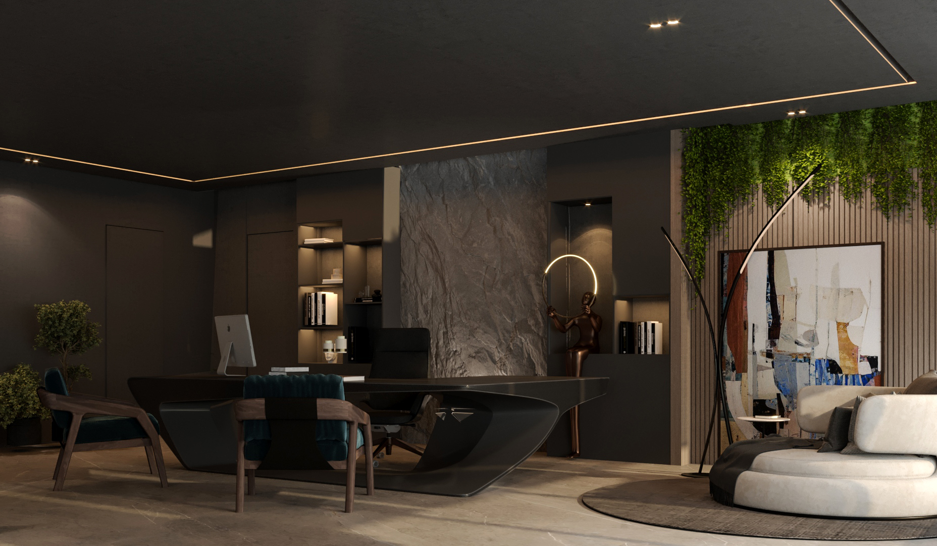 VISION GROUP HEAD QUARTER 室内设计丨埃及开罗丨AEG Desing& Construction-12