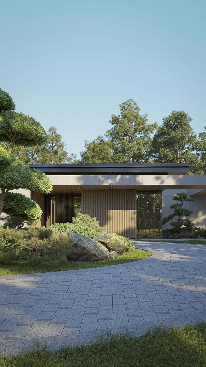 别墅庭院丨乌克兰基辅丨Bezmirno Architects-4